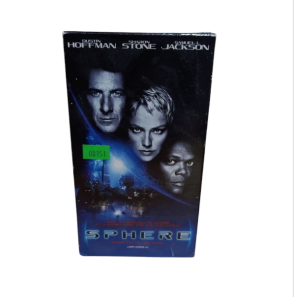 Sphere 1998 Sci-fi Thriller VHS video tape movie